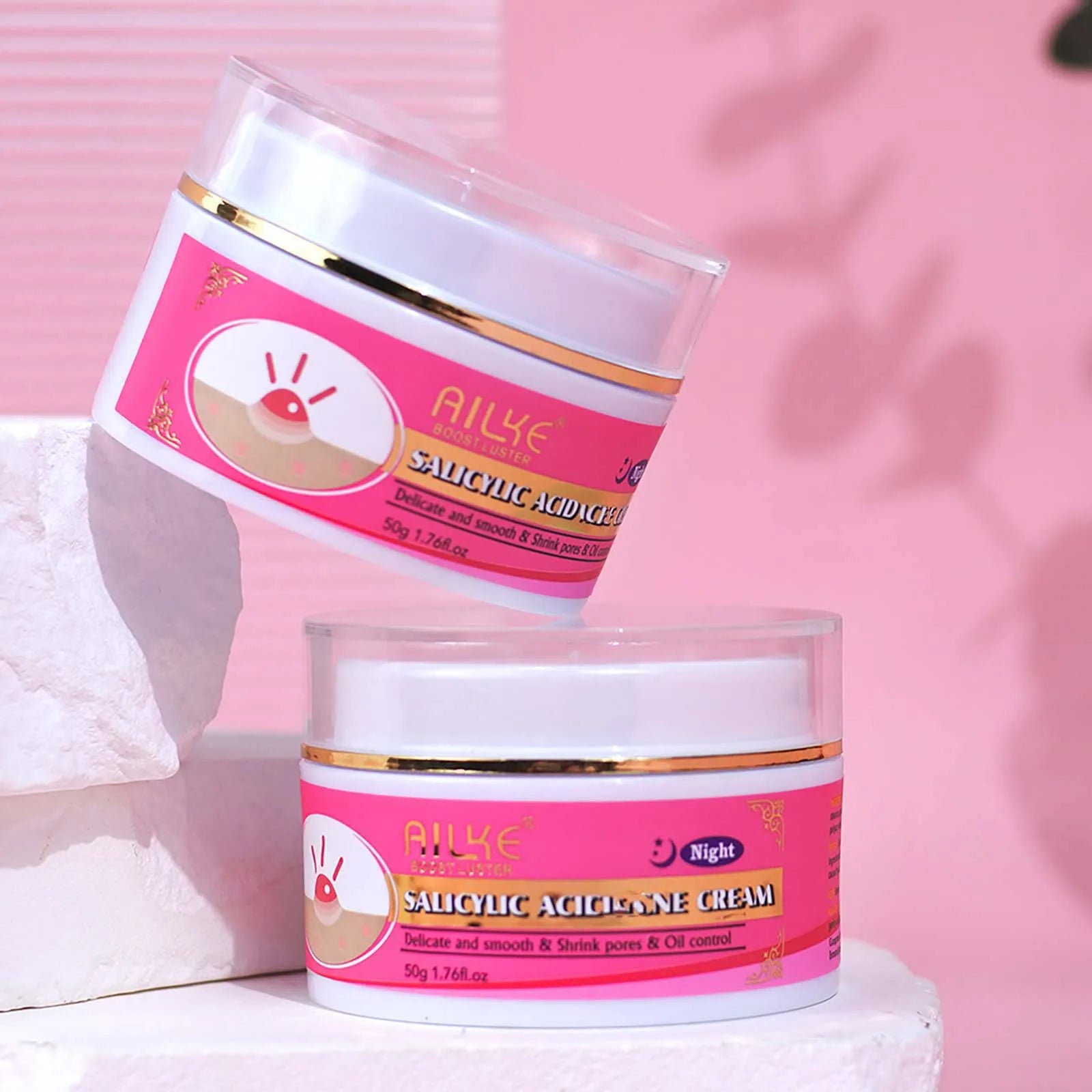 Ensemble éclaircissant naturel pour la peau AILKE, obscurité propre, acné, taches, hydratation, éclaircissement, lissage, amélioration de la peau rugueuse et sèche