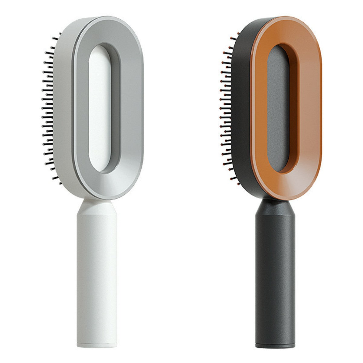 Brosse à cheveux autonettoyante pour femmes Nettoyage à une touche Perte de cheveux Airbag Massage Peigne à cuir chevelu Brosse à cheveux antistatique