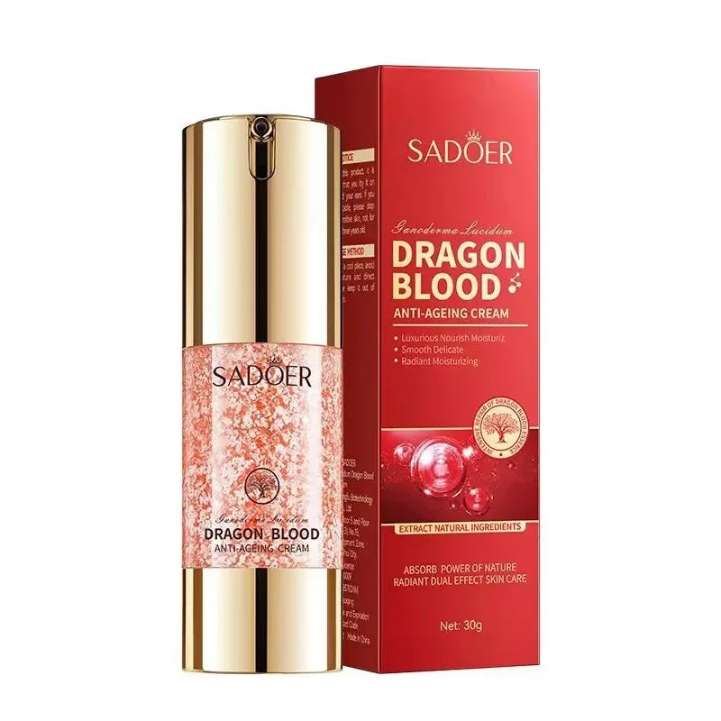 Crème hydratante pour le visage Crème pour le visage Dragon Blood Crème hydratante pour la peau éclaircissante Crème hydratante à l’eau Soins de la peau activant le sang