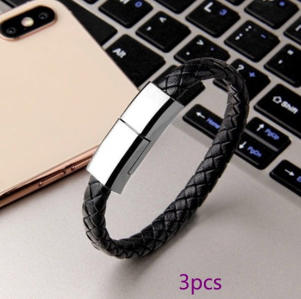 Nouveau chargeur de bracelet Câble de charge USB Cordon de charge de données pour IPhone14 13 Max Câble USB C pour téléphone Micro câble