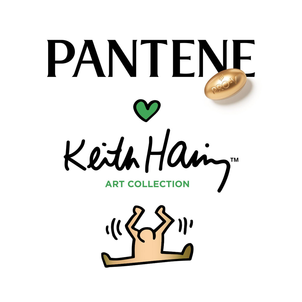 Pantene Pro-V x Keith Haring Art Collection Repair & Protect Conditioner 3 Minute Miracle 220ml Cheveux secs et abîmés, Active Nutri-Plex, aide à réparer les dommages visibles en 1 application