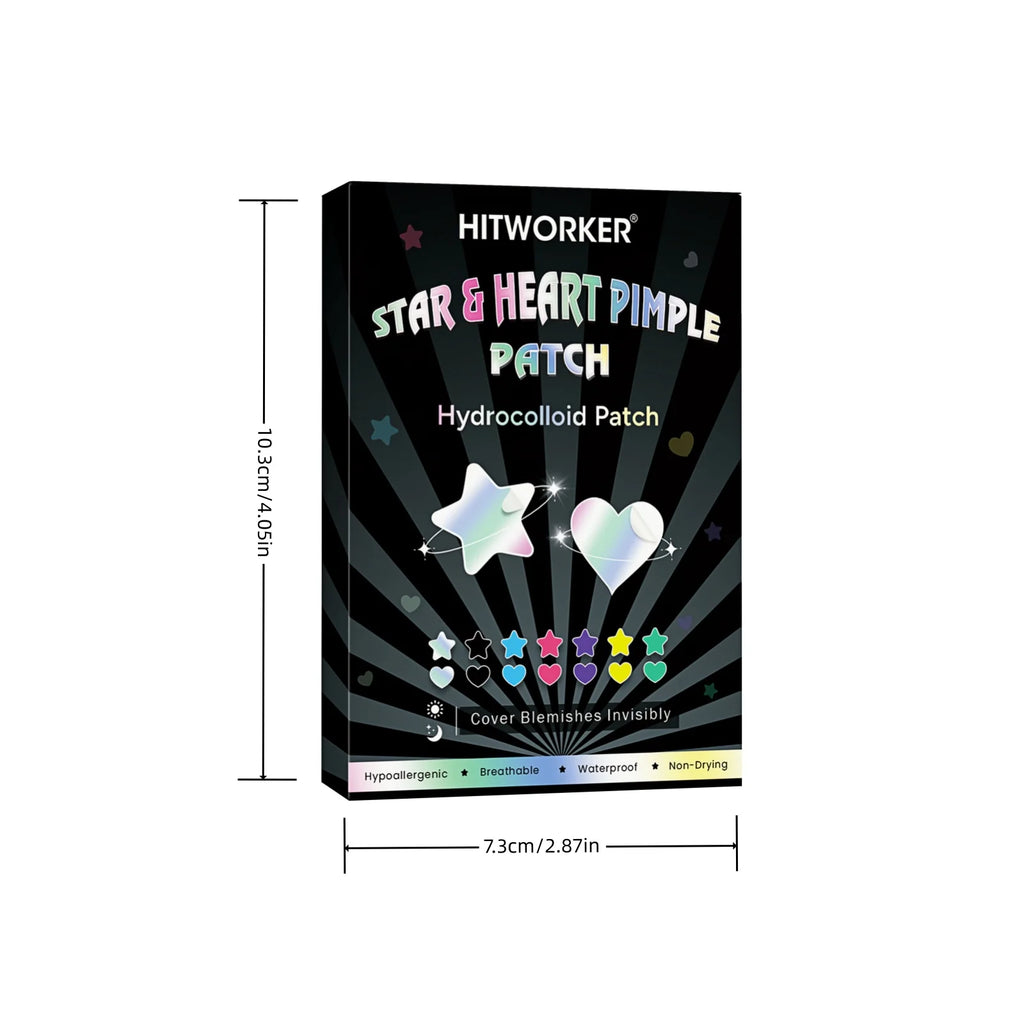252/504/1008-Piece HITWORKER Acne Patches | Housse invisible contre les imperfections, enrichie d’huile d’arbre à thé, nettoyage doux