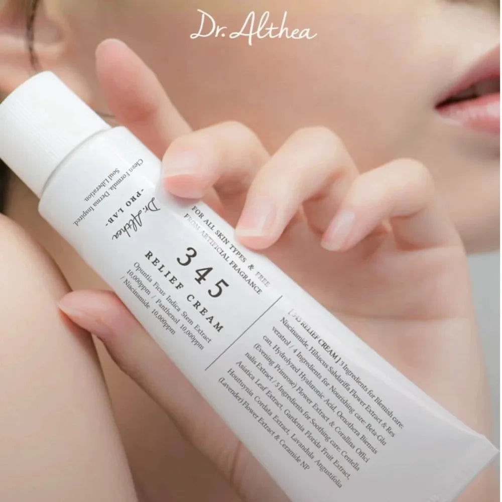 345 Antioxidant Cream Moisturize Intensive Repair Barrier Soothing Acne Oil Sensitive Skin 50ml Relief Cream Korean Gentle Care