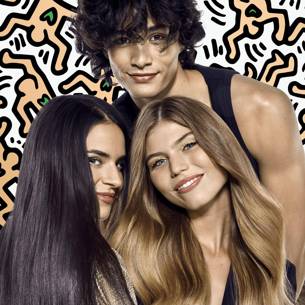 Pantene Pro-V x Keith Haring Art Collection Repair & Protect Conditioner 3 Minute Miracle 220ml Cheveux secs et abîmés, Active Nutri-Plex, aide à réparer les dommages visibles en 1 application