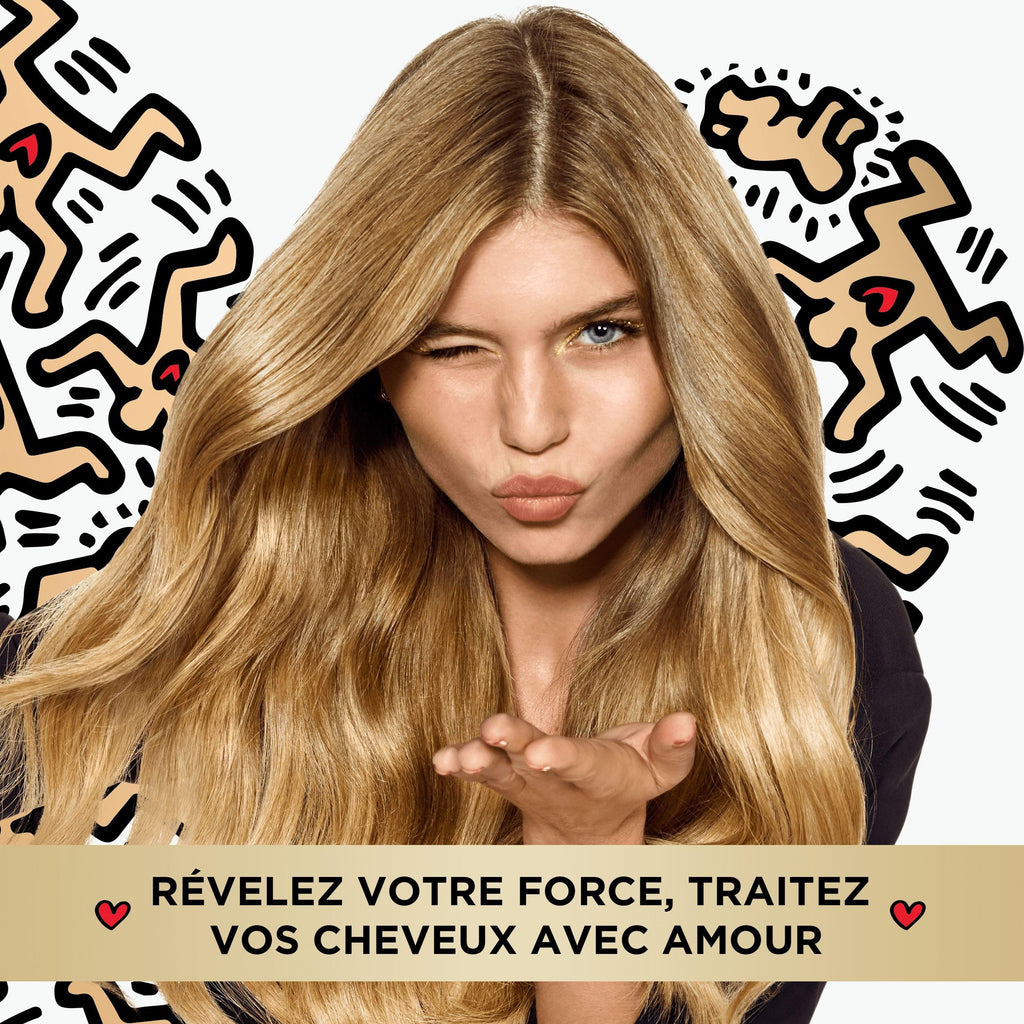 Pantene Pro-V x Keith Haring Art Collection Repair & Protect Conditioner 3 Minute Miracle 220ml Cheveux secs et abîmés, Active Nutri-Plex, aide à réparer les dommages visibles en 1 application