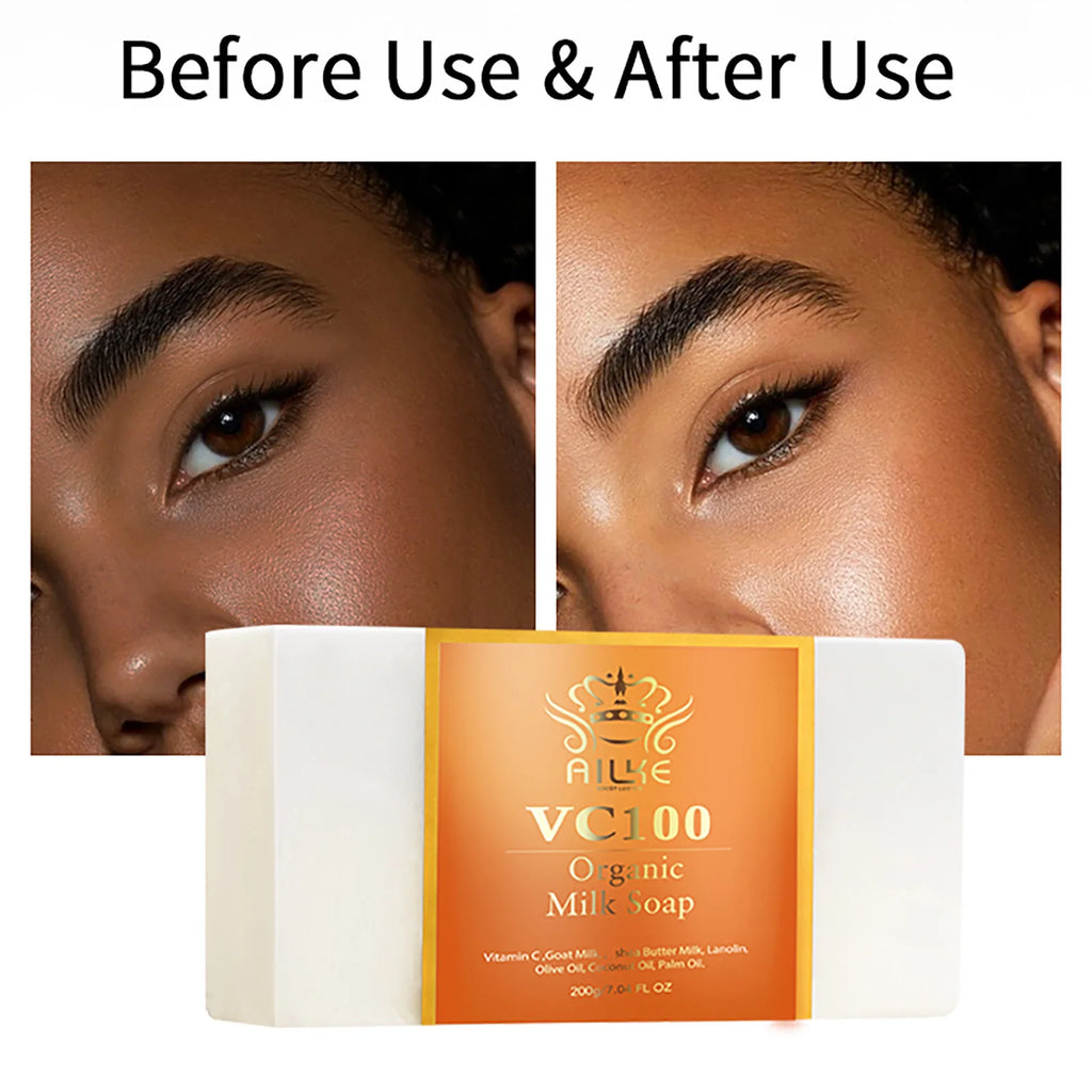 Kit de blanchiment à la vitamine C AILKE pour femmes, teint de peau uniforme, peau propre, hydratant, anti-rides, ensemble de beauté éclatant pour la peau