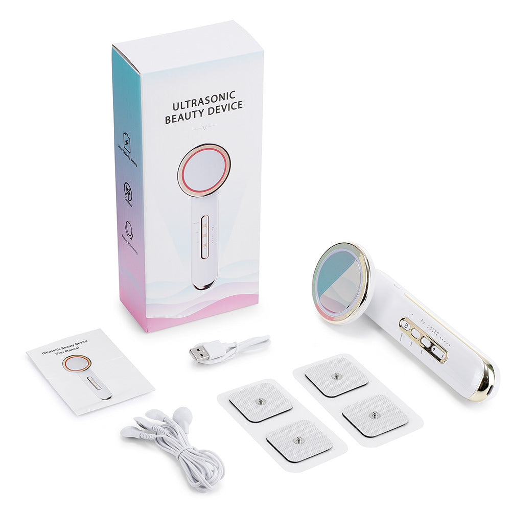 Appareil de sculpture corporelle EMS avec 5 Modes, Instrument de beauté amincissant rechargeable à infrarouge lointain et ultrasonique pour brûler les