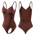 Body style string sans dos pour femme, vêtement de levage des fesses, grande taille, sous-vêtements sexy dos nu, couche de base façonnant le corps