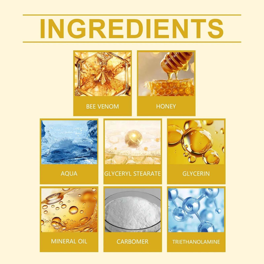 Bee Venom Skin Moisturizer, Gentle Hydrating, Smooth & Delicate, Nourishes Skin, Ideal For Daily Body Care Routine