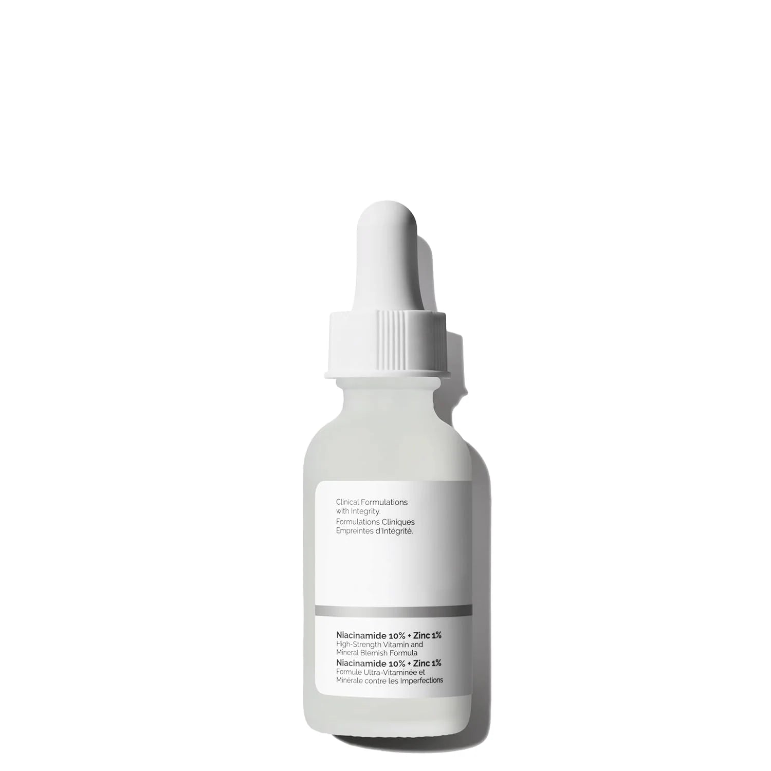 30 ml de 10% Niacinamide+1% zinc, adapté au sérum lisse sur la peau propriétaire aux problèmes, adapté aux hommes et aux femmes