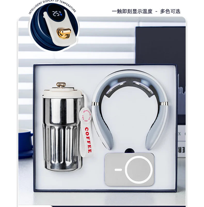 Réunion annuelle Anniversaire Business GiftSet ThermosCup Gift Box CompanyEvent SouvenirGifts personnalisés pour les clients et les employés