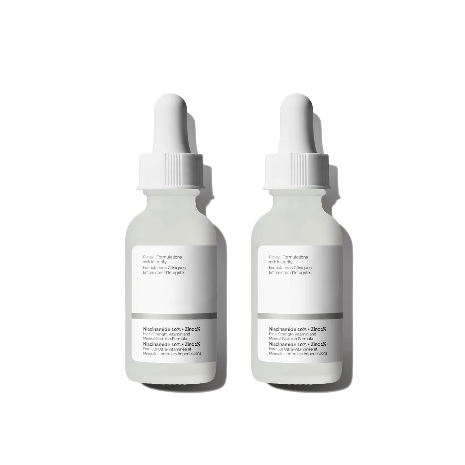 30 ml de 10% Niacinamide+1% zinc, adapté au sérum lisse sur la peau propriétaire aux problèmes, adapté aux hommes et aux femmes