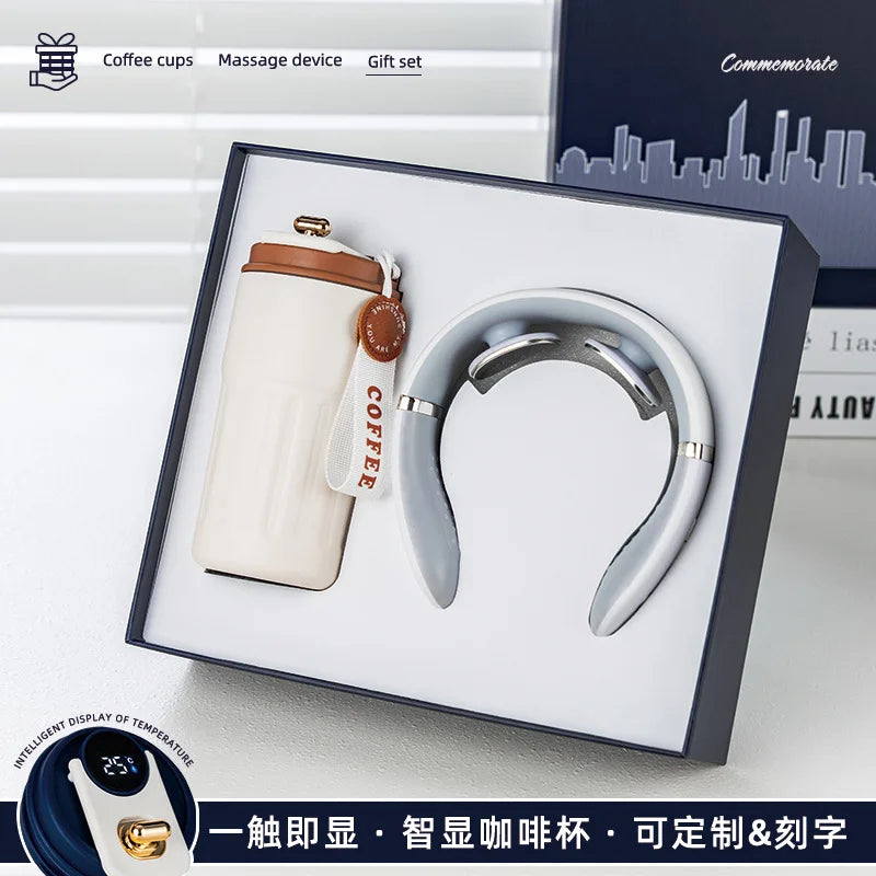 Réunion annuelle Anniversaire Business GiftSet ThermosCup Gift Box CompanyEvent SouvenirGifts personnalisés pour les clients et les employés