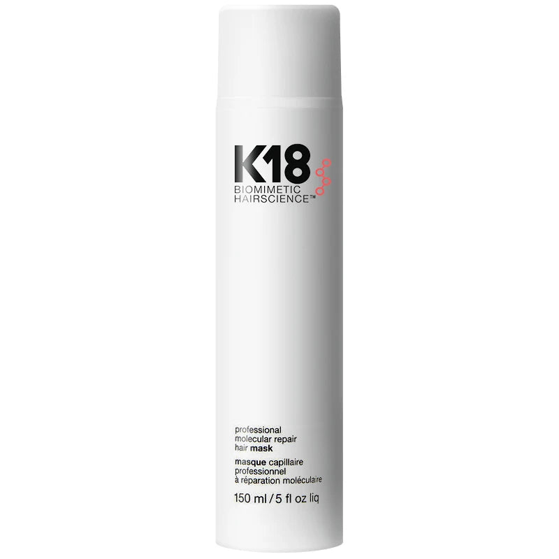 K18 masque capillaire réparateur moléculaire sans rinçage traitement à la kératine revitalisant en profondeur adoucir les cheveux lissage soins capillaires sains 50ml 150ml
