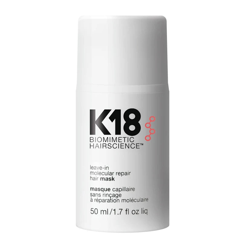 K18 masque capillaire réparateur moléculaire sans rinçage traitement à la kératine revitalisant en profondeur adoucir les cheveux lissage soins capillaires sains 50ml 150ml