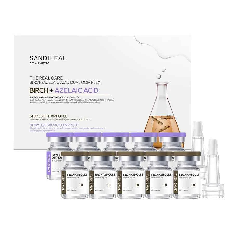 10Vails Sanendi PEPTIDE sérum hydratation profonde apaisant pour les peaux sensibles réduit la mélanine peau Essence hydratante pour le visage