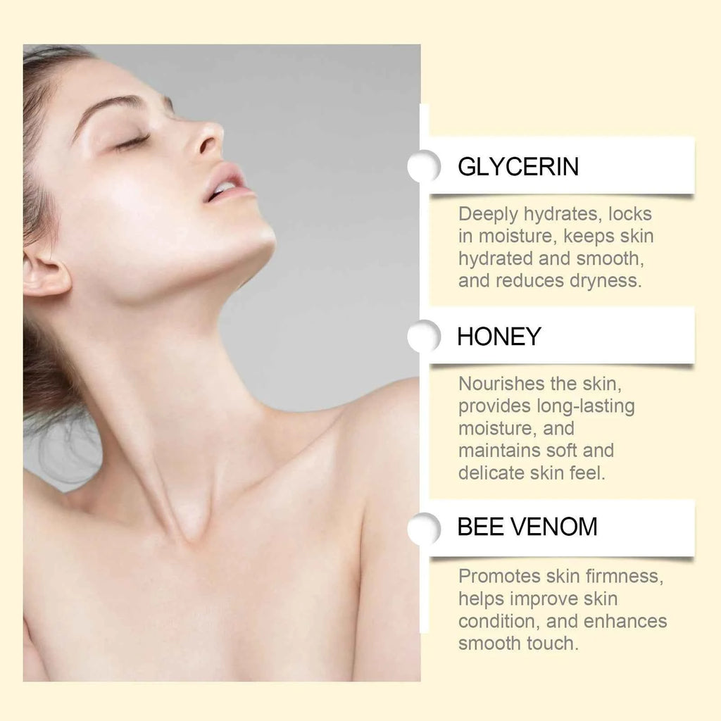 Bee Venom Skin Moisturizer, Gentle Hydrating, Smooth & Delicate, Nourishes Skin, Ideal For Daily Body Care Routine