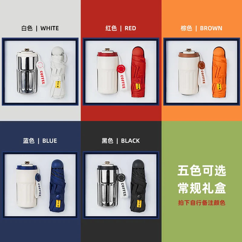 Réunion annuelle Anniversaire Business GiftSet ThermosCup Gift Box CompanyEvent SouvenirGifts personnalisés pour les clients et les employés