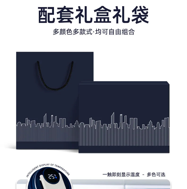 Réunion annuelle Anniversaire Business GiftSet ThermosCup Gift Box CompanyEvent SouvenirGifts personnalisés pour les clients et les employés