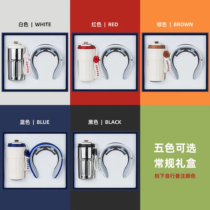 Réunion annuelle Anniversaire Business GiftSet ThermosCup Gift Box CompanyEvent SouvenirGifts personnalisés pour les clients et les employés