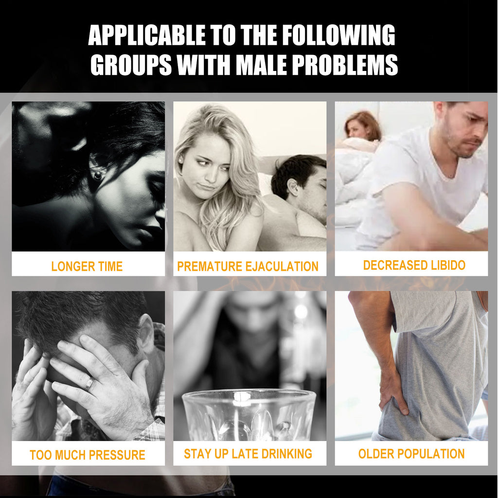 Huile essentielle de massage pour hommes EELHOE, Huile essentielle de soins de massage pour la force du corps pour hommes