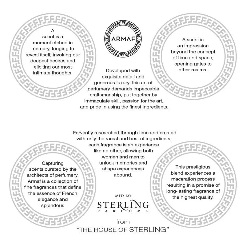 Armaf Club De Nuit Women Eau De Parfum Spray 105ML Long-lasting Fragrance Cologne Persistence Arabian Women's Perfume Natural