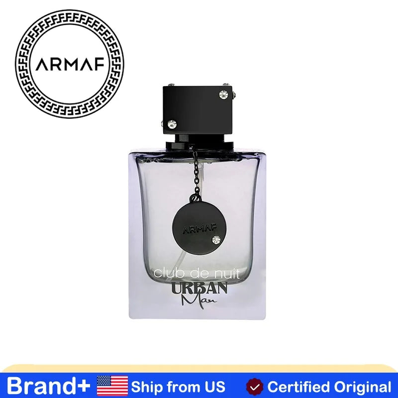 Armaf Club De Nuit Urban Man Eau De Parfum Spray Cologne Persistence Arabian Women Pheromone Long-lasting Fragrance 105ML