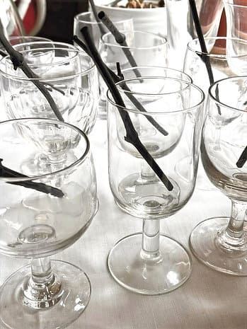 Lot de charbon de bambou français fin : brindilles