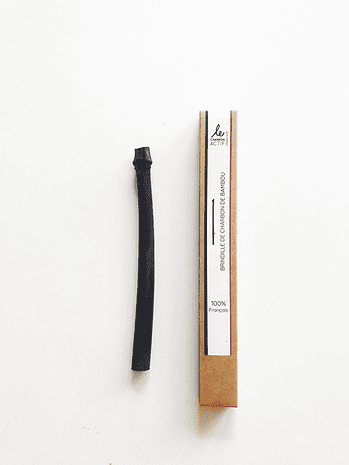 Lot de charbon de bambou français fin : brindilles