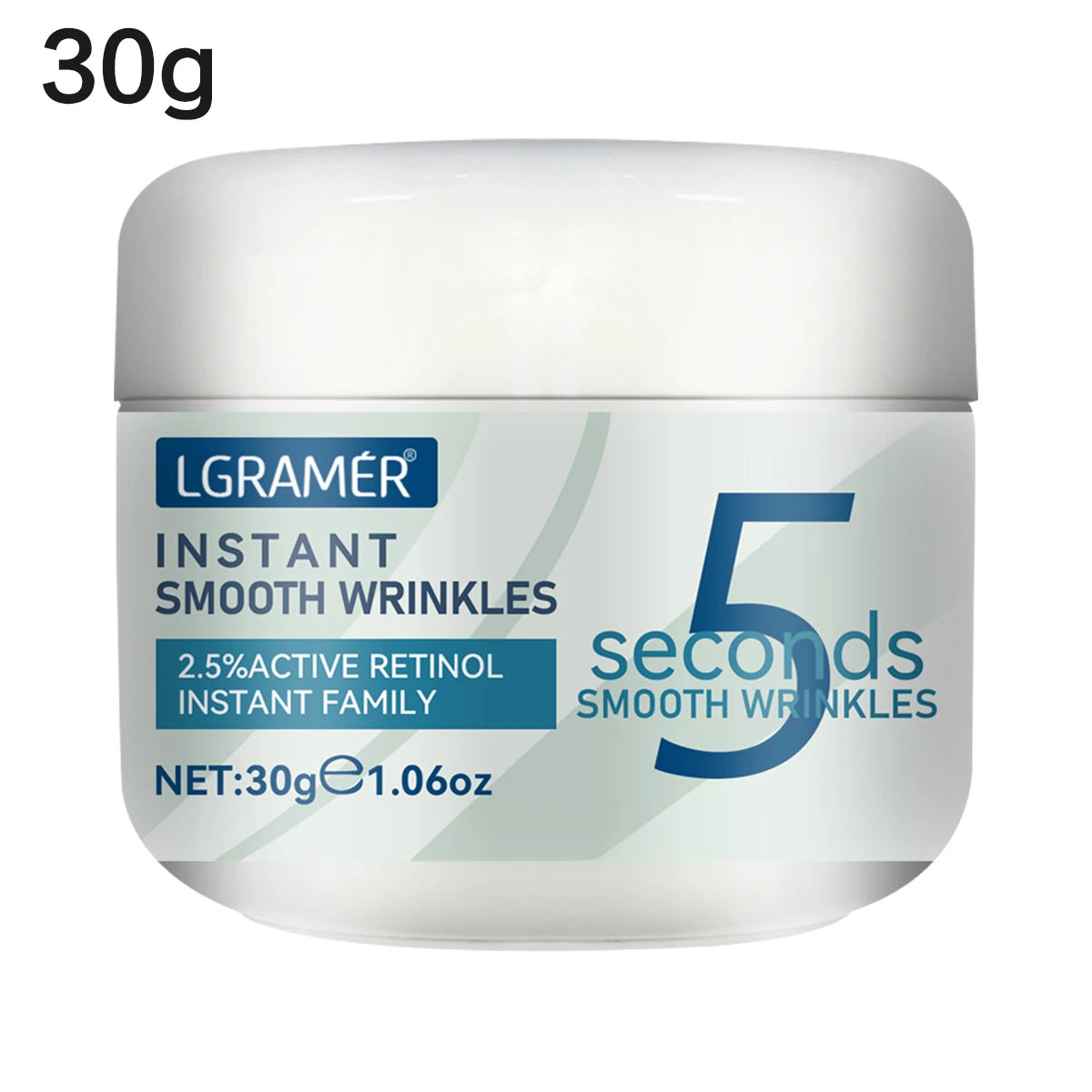 5 secondes Crème anti-rides au rétinol Ligne anti-âge instantanée Crème de décoloration raffermissante pour le visage Crème hydratante pour la peau fine