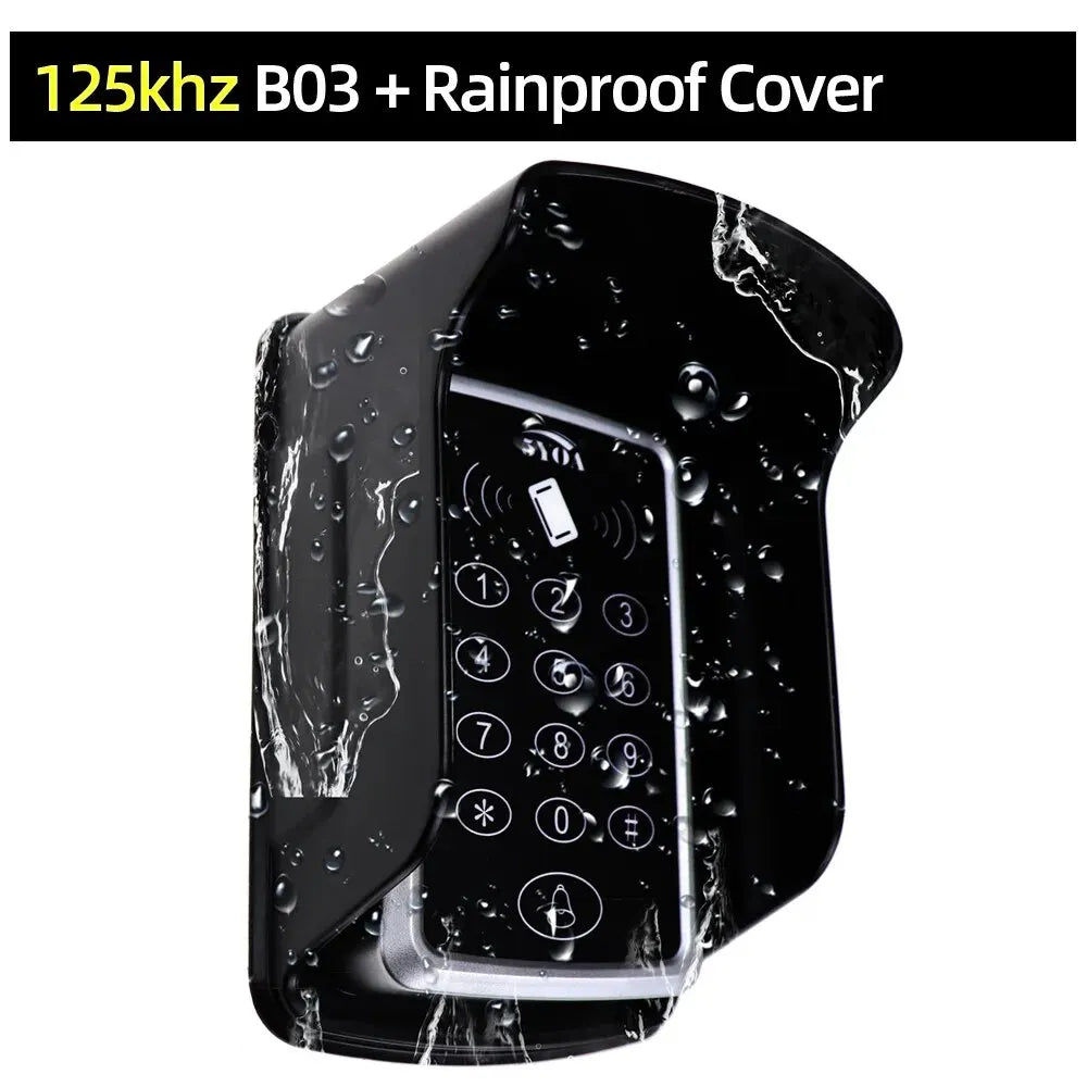 5YOA B03 Contrôle d’accès au clavier RFID 125KHz Lecteur de carte EM Ouvre-verrou de porte Système de contrôleur de clavier pour la sécurité