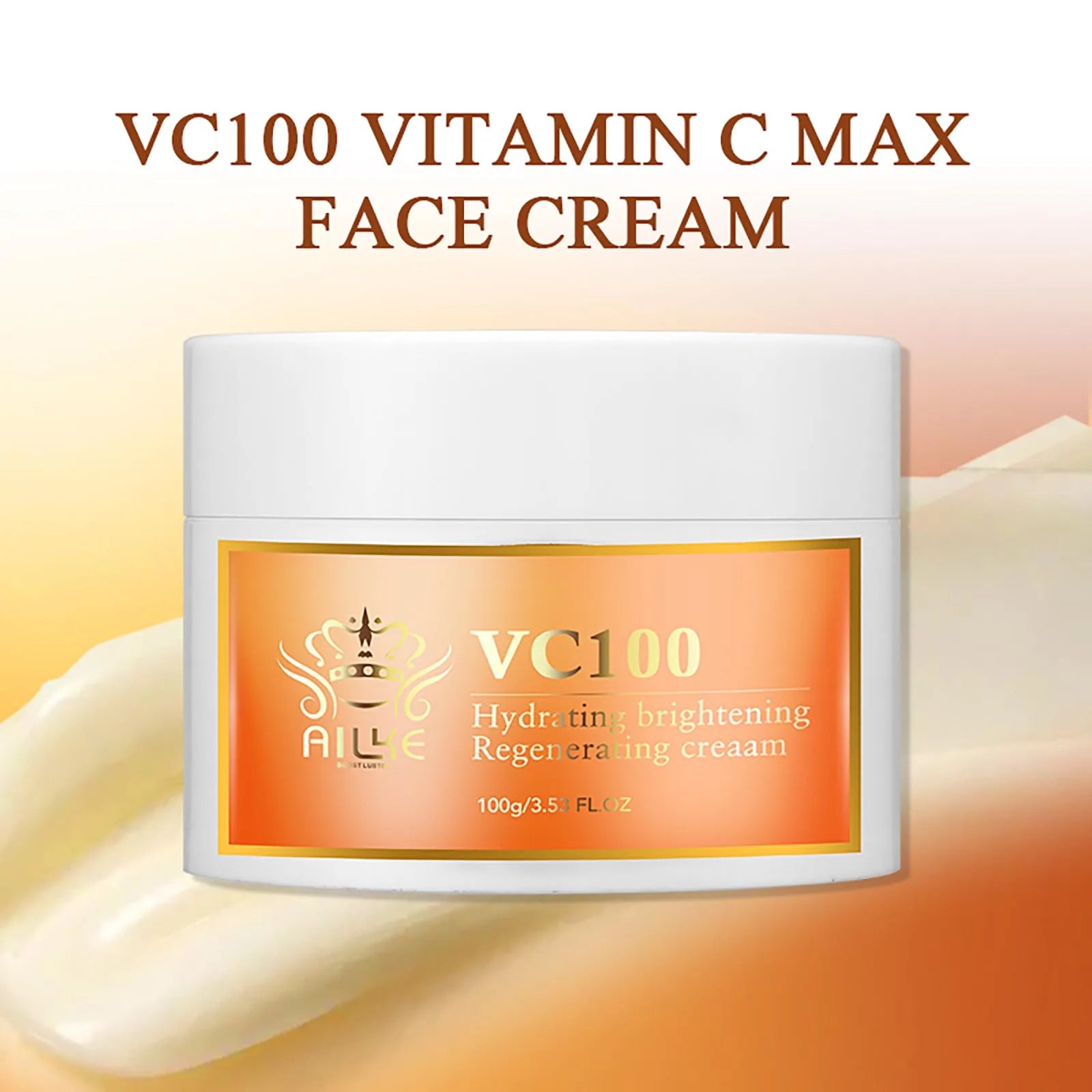 Kit de blanchiment à la vitamine C AILKE pour femmes, teint de peau uniforme, peau propre, hydratant, anti-rides, ensemble de beauté éclatant pour la peau