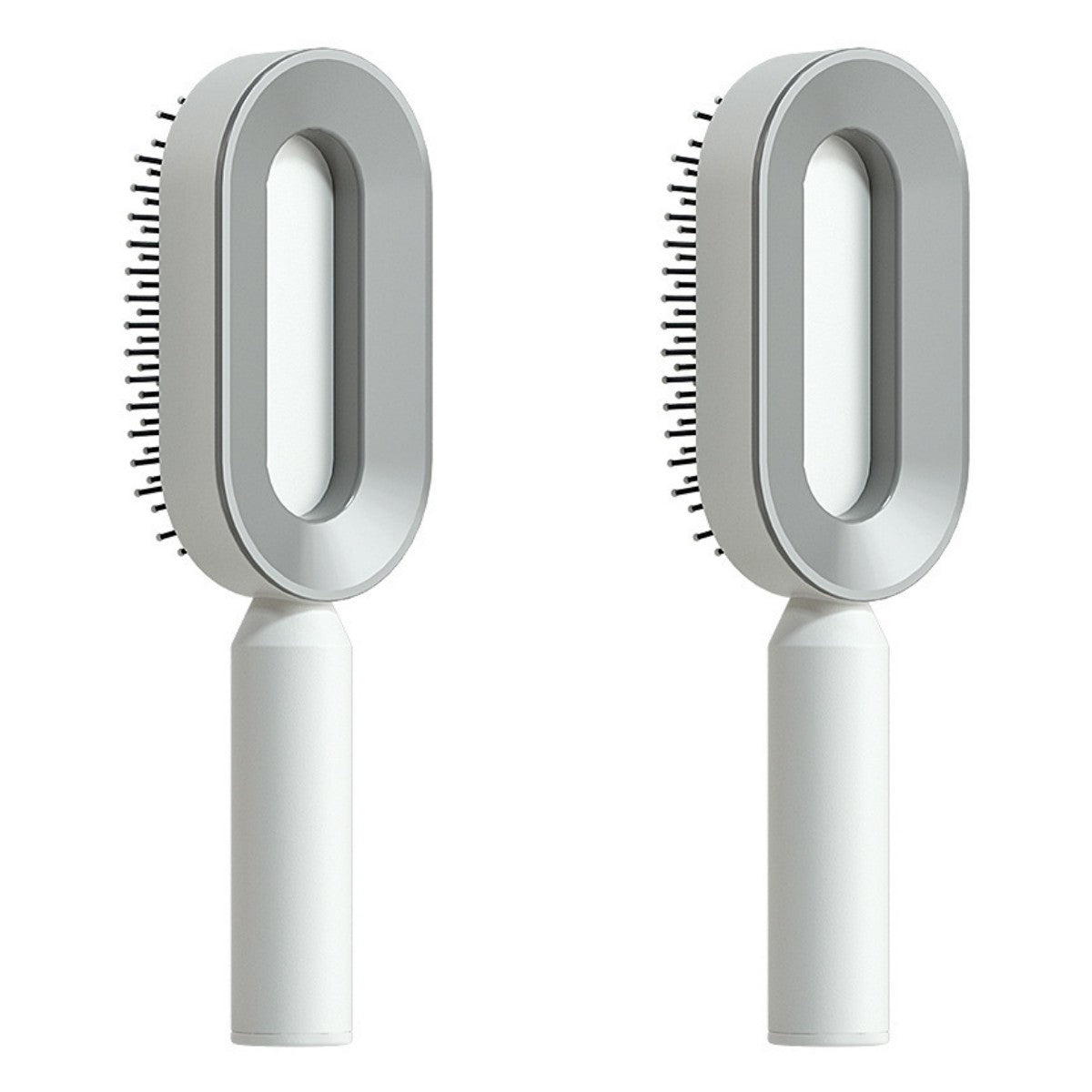 Brosse à cheveux autonettoyante pour femmes Nettoyage à une touche Perte de cheveux Airbag Massage Peigne à cuir chevelu Brosse à cheveux antistatique