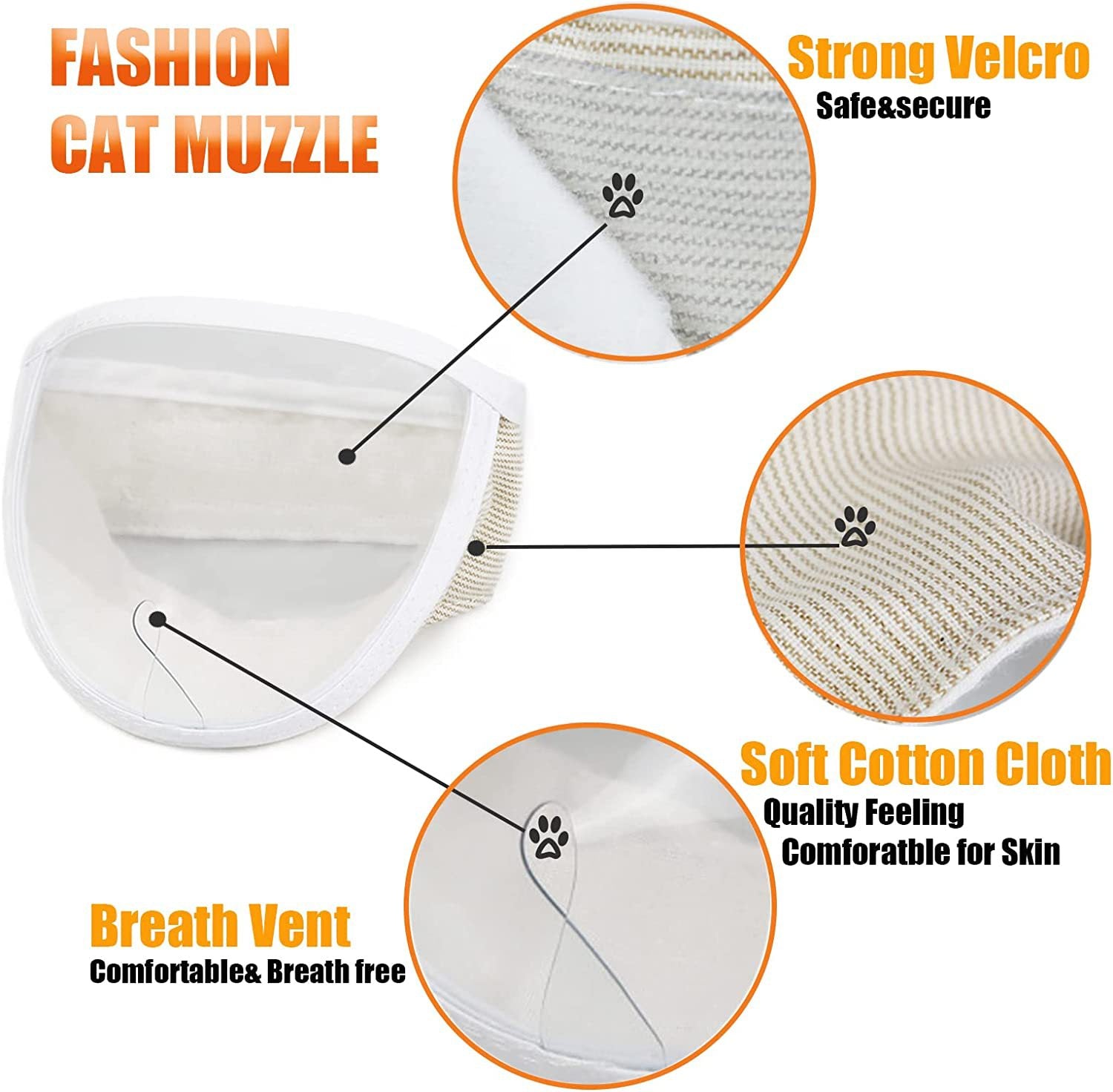 Anti-morsure Chiot Chaton Muselières Masque Produit pour animaux de compagnie Museau de chat Chiens respirants Chats Bains Outils de toilettage