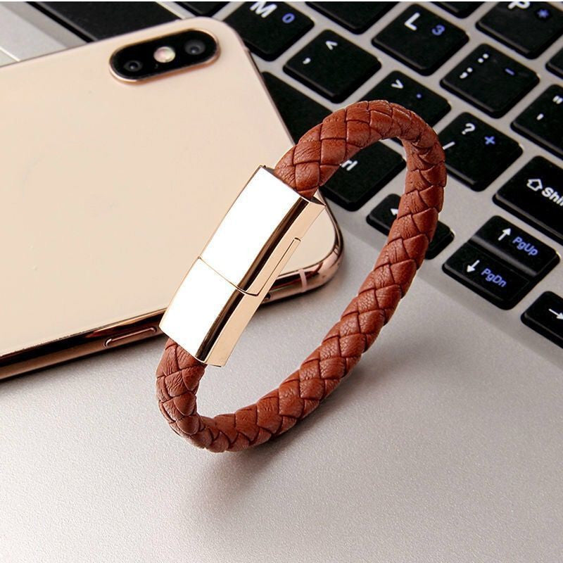 Nouveau chargeur de bracelet Câble de charge USB Cordon de charge de données pour IPhone14 13 Max Câble USB C pour téléphone Micro câble