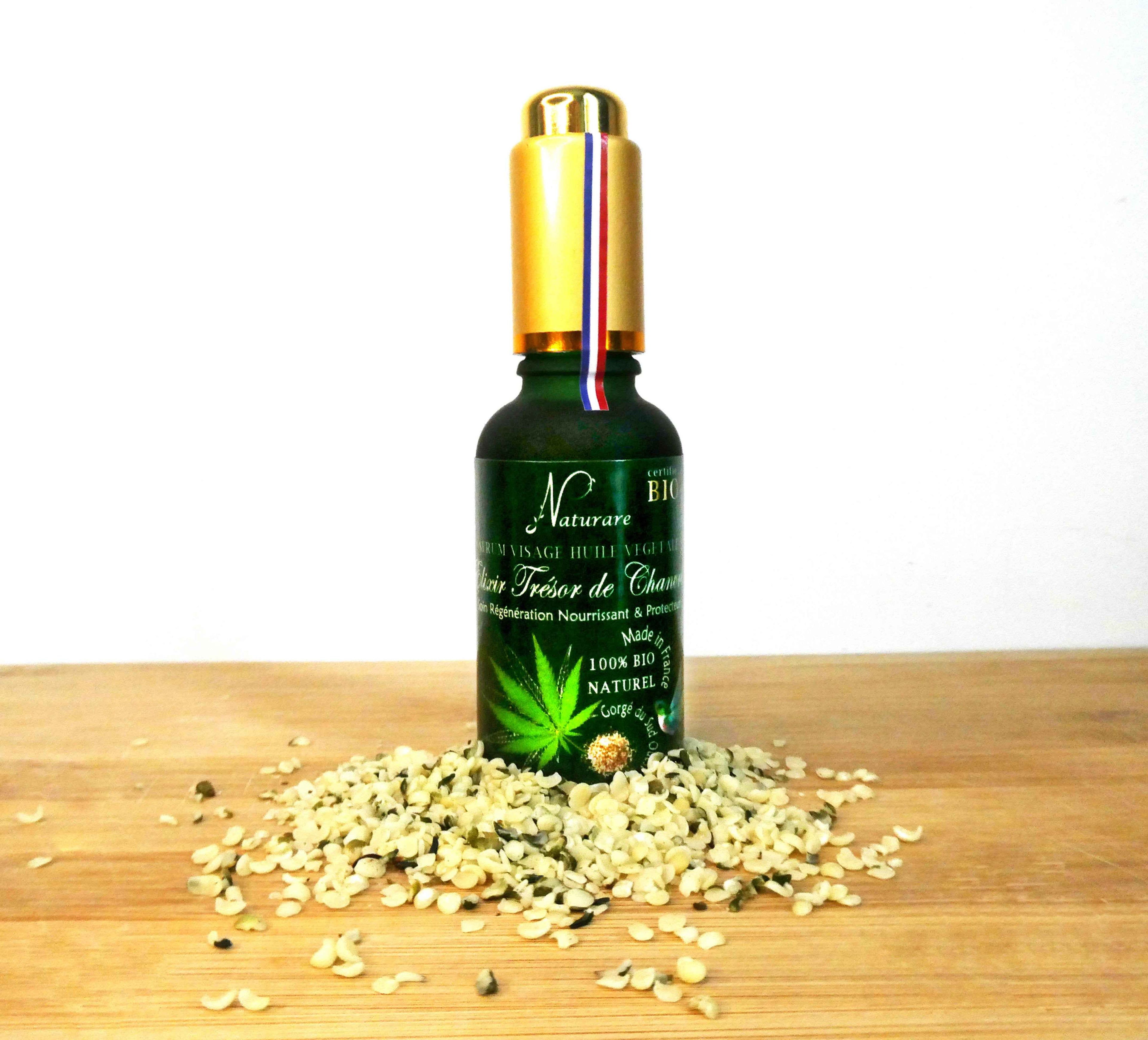 ORGANIC HEMP TREASURE ELIXIR - Vegetable Oil Serum, Food Supplements