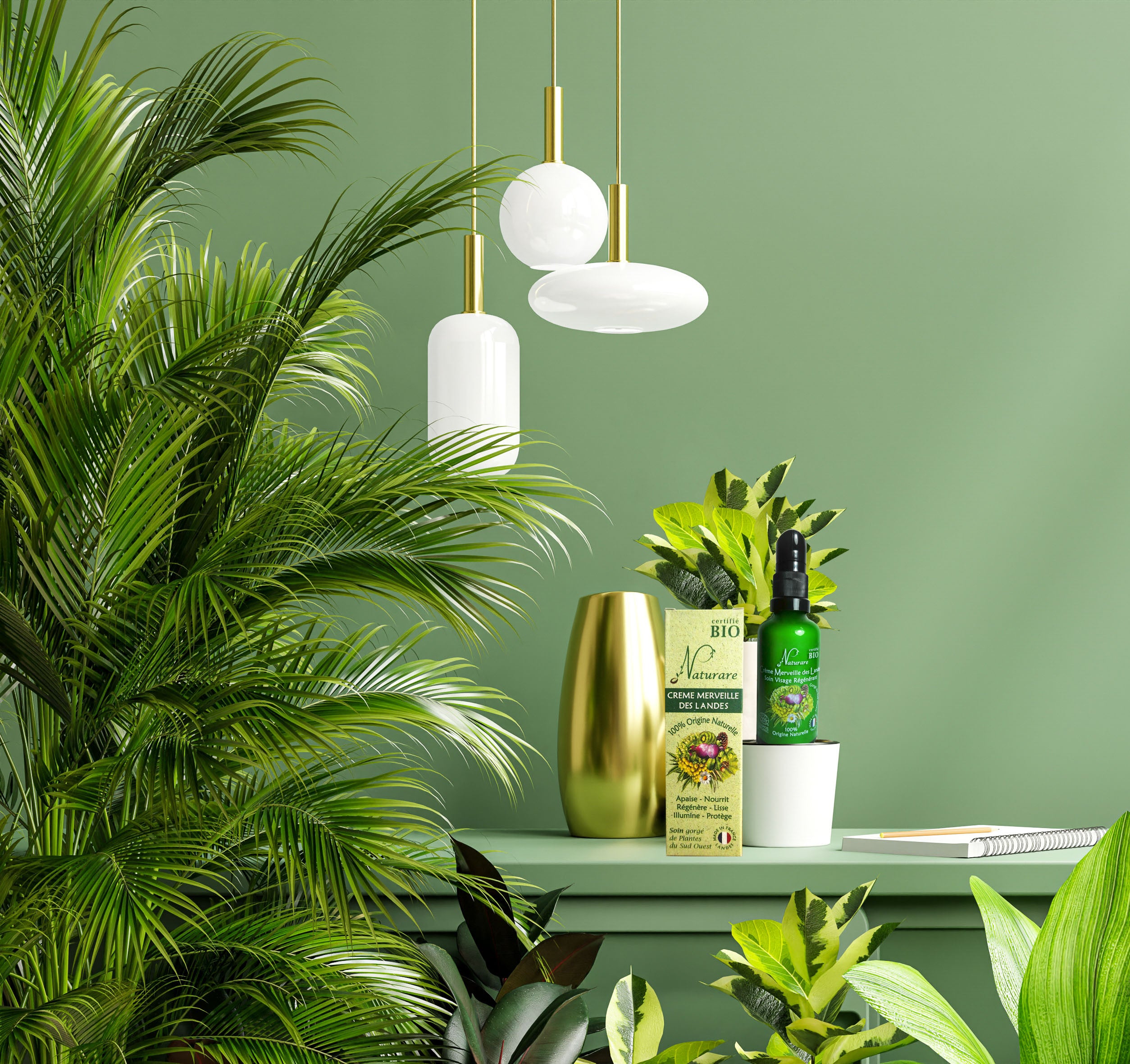 MERVEILLE DES LANDES ORGANIC - Sensitive Skin Care Complete Regeneration Face