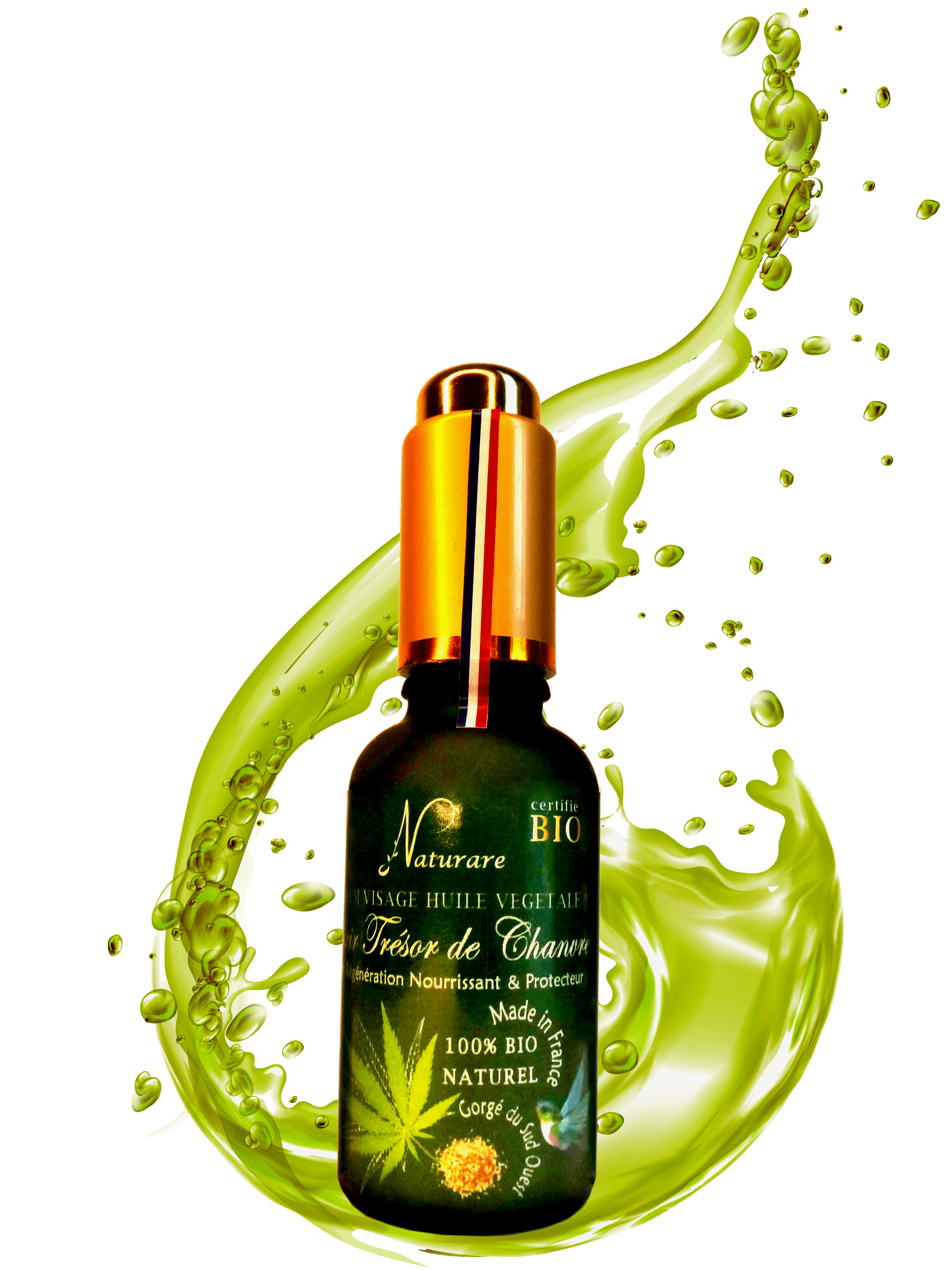 ELIXIR TRESOR DE CHANVRE BIO - Sérum Huile Végétale, Compléments Alimentaires