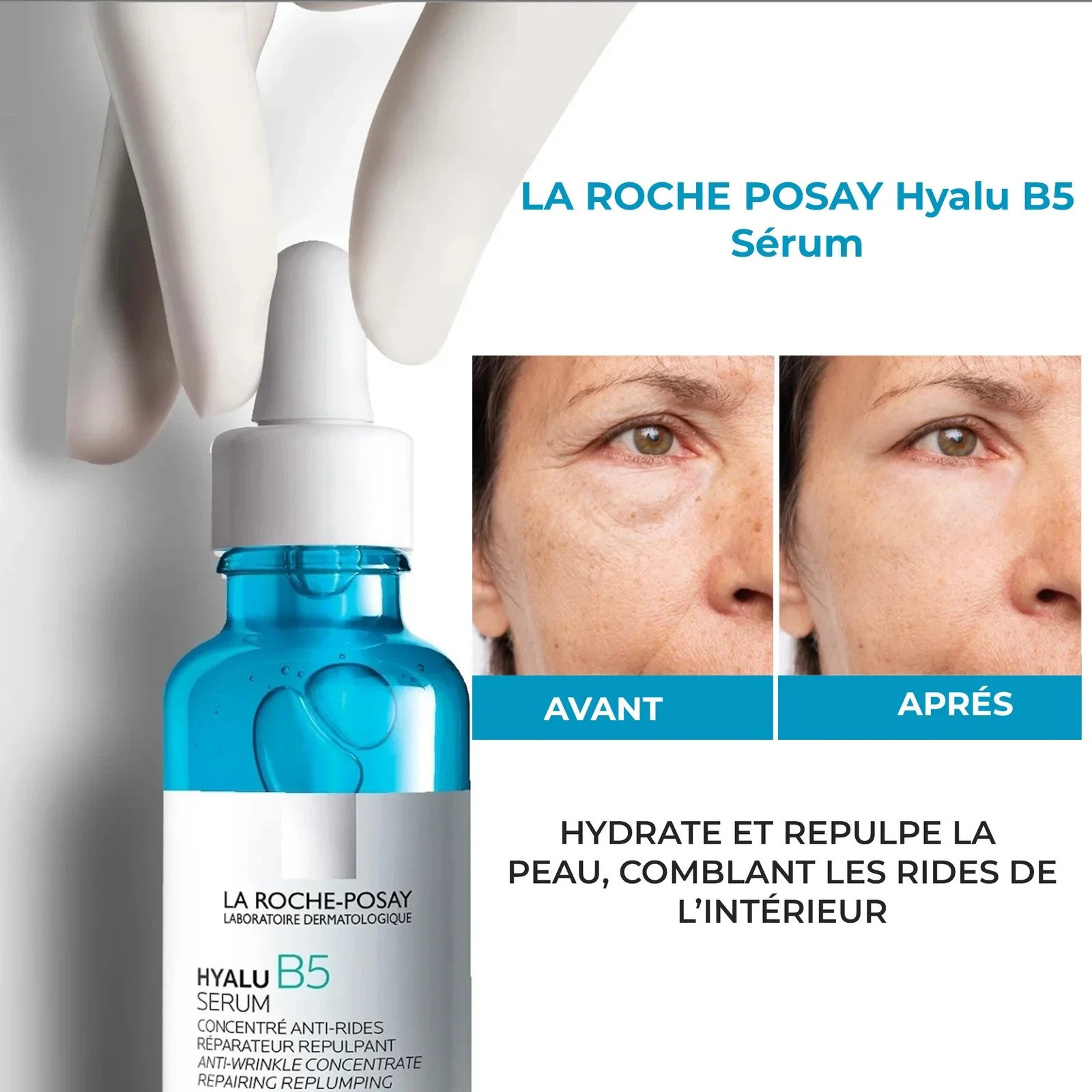 La Roche-Posay Hyalu B5 – Sérum Anti-Âge à l’Acide Hyaluronique - 30 ML / Neuf